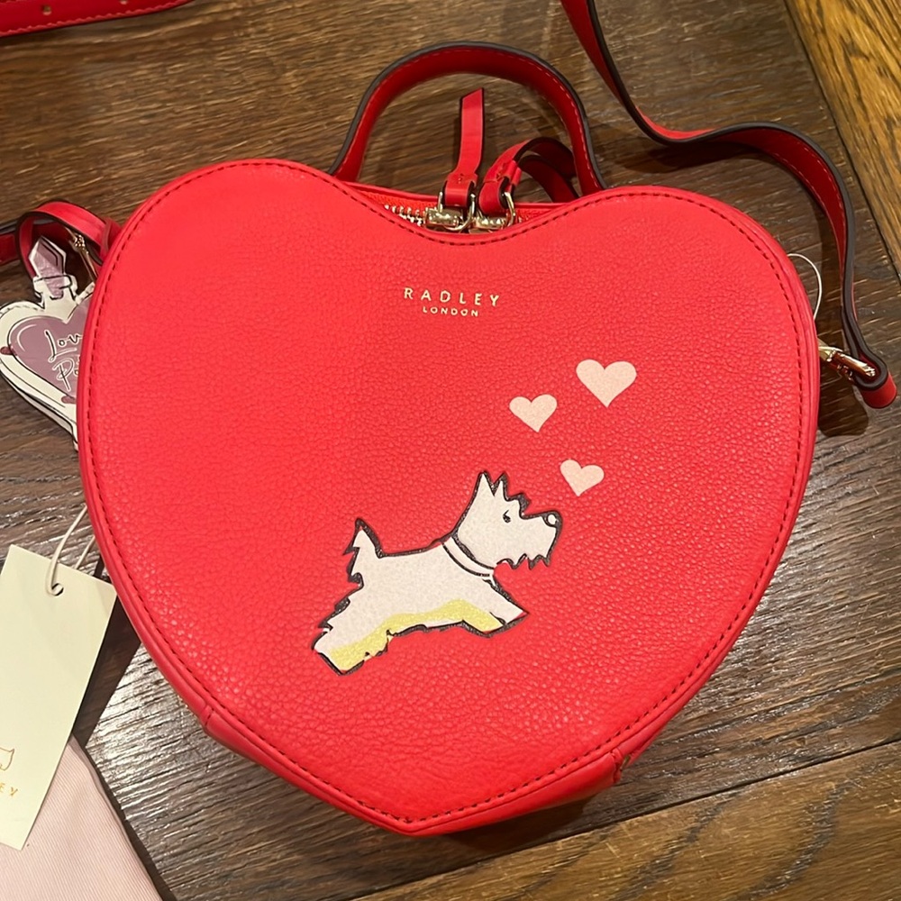 RADLEY LONDON Red Heart Crossbody Bag